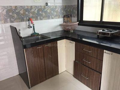 Kitchen Image of 800 Sq.ft 1 BHK Apartment / Flat for sale in Airoli Navi Mumbai for Rs. 8600000