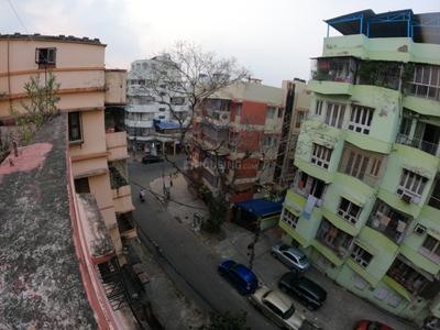 Balcony Image of 600 Sq.ft 1 BHK Apartment / Flat for sale in Ballygunge Kolkata for Rs. 5500000