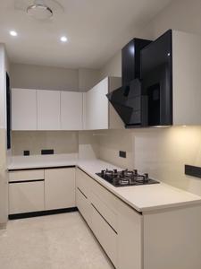 Kitchen Image of 1050 Sq.ft 1 BHK Builder Floor for rent in Ambience Caitriona, DLF Phase 3 Gurgaon for Rs. 30500