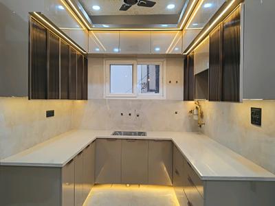 Kitchen Image of 1450 Sq.ft 3 BHK Builder Floor for sale in Indirapuram Ghaziabad for Rs. 12500000