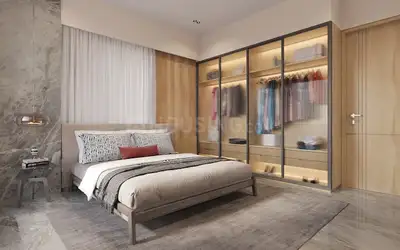 Bedroom Image of 1625 Sq.ft 3 BHK Apartment / Flat for sale in Devsiddhi Felicia, Randesan Gandhinagar for Rs. 9200000