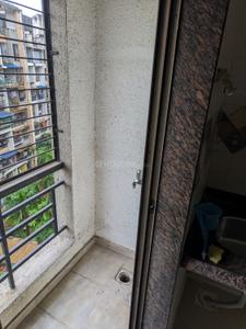 Balcony Image of 478 Sq.ft 1 BHK Apartment / Flat for sale in Thakurli Thane for Rs. 4900000