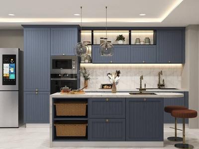 Kitchen Image of 2100 Sq.ft 4 BHK Apartment / Flat for sale in Sheth 72 West, Andheri West Mumbai for Rs. 85000000