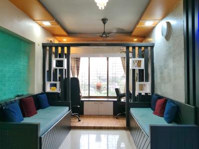 Living Room Image of 920 Sq.ft 2 BHK Apartment / Flat for rent in Kasarvadavali Thane for Rs. 27000