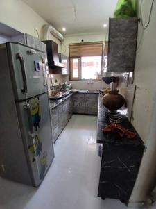 Kitchen Image of 990 Sq.ft 3 BHK Apartment / Flat for sale in Peer Muchalla Zirakpur for Rs. 6000000