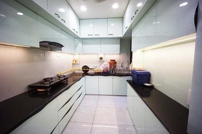 Kitchen Image of 1368 Sq.ft 4 BHK Independent House for sale in Hathijan Ahmedabad for Rs. 11900000