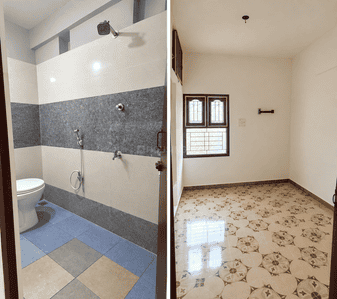 Bathroom Image of 1200 Sq.ft 2 BHK Independent House for rent in Perumbakkam Chennai for Rs. 10000