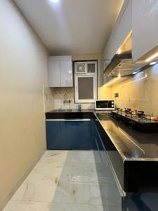 Kitchen Image of 669 Sq.ft 1 BHK Apartment / Flat for rent in Suncity Jewel Of India, Bajaj Nagar Jaipur for Rs. 12000