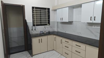 Kitchen Image of 2000 Sq.ft 4 BHK Independent House for sale in DM Dream City, Niranjanpur Indore for Rs. 11000000