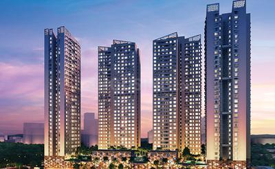 Image of 950 Sq.ft 2 BHK Apartment / Flat for sale in Kalpataru Crest Wing B Avalon, Bhandup West, Mumbai for Rs. 19500000