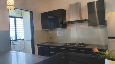 Kitchen Image of 1112 Sq.ft 3 BHK Apartment / Flat for rent in K Raheja Interface Heights, Malad West Mumbai for Rs. 120000