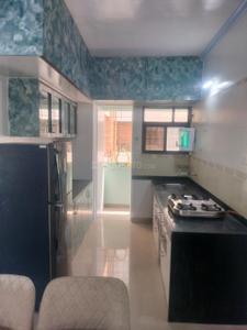 Kitchen Image of 980 Sq.ft 2 BHK Apartment / Flat for rent in Magarpatta Iris, Magarpatta City Pune for Rs. 40000