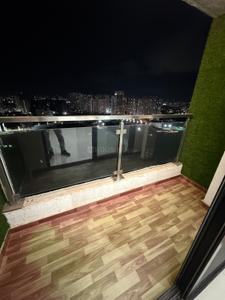 Balcony Image of 714 Sq.ft 1 BHK Apartment / Flat for rent in Duville Riverdale Suites, Kharadi Pune for Rs. 27000