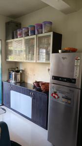 Kitchen Image of 950 Sq.ft 1 BHK Apartment / Flat for sale in Satellite Ahmedabad for Rs. 4500000