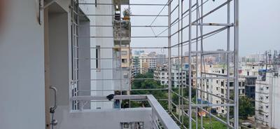 Balcony Image of 1407 Sq.ft 3 BHK Apartment / Flat for sale in New Town Kolkata for Rs. 12500000