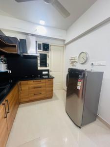 Kitchen Image of 1500 Sq.ft 3 BHK Apartment / Flat for rent in Crescent Aster, East Hill Kozhikode for Rs. 40000