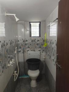 Bathroom Image of 1200 Sq.ft 1 BHK Independent House for rent in Vayusena Nagar Nagpur for Rs. 8000