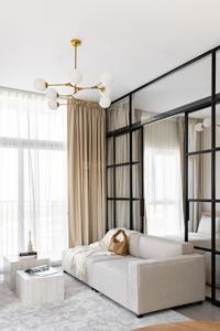 Living Room Image of 743 Sq.ft 2 BHK Apartment / Flat for sale in Dubai Hills Dubai for Rs. 46064346