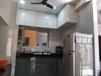Kitchen Image of 700 Sq.ft 2 BHK Apartment / Flat for rent in Harni Vadodara for Rs. 22000
