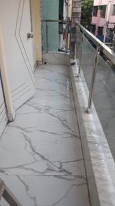 Balcony Image of 1300 Sq.ft 3 BHK Apartment / Flat for rent in Chinar Park Kolkata for Rs. 32000