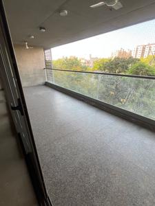 Balcony Image of 4852 Sq.ft 4 BHK Apartment / Flat for rent in Zaveri Amara, Bodakdev Ahmedabad for Rs. 150000