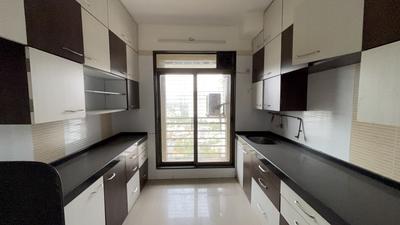 Kitchen Image of 1500 Sq.ft 3 BHK Apartment / Flat for sale in Gajra Bhoomi Paradise, Sanpada Navi Mumbai for Rs. 37000000
