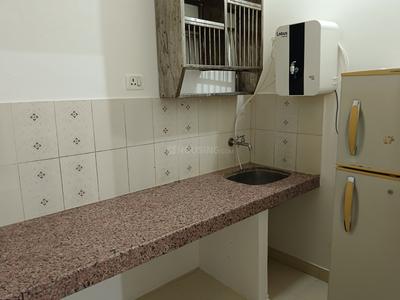 Kitchen Image of 1300 Sq.ft 1 RK Studio for rent in Ram Nagar Jaipur for Rs. 13000