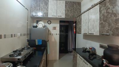 Kitchen Image of 680 Sq.ft 1 BHK Apartment / Flat for sale in Mangala Mayurs Nature Glory, Kalwa Thane for Rs. 7900000