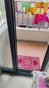 Balcony Image of 1050 Sq.ft 2 BHK Apartment / Flat for rent in Shaligram Prime, South Bopal Ahmedabad for Rs. 24500