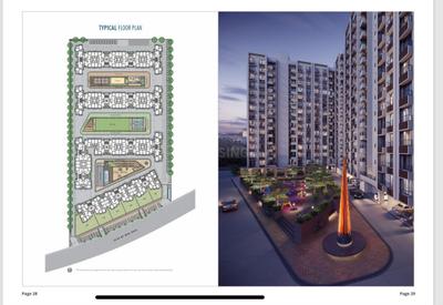 Image of 1228 Sq.ft 2 BHK Apartment / Flat for sale in Sun Atmosphere, Shela, Ahmedabad for Rs. 5700000