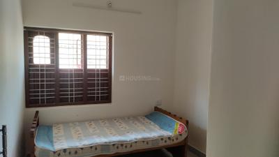 Bedroom Image of 750 Sq.ft 2 BHK Builder Floor for rent in Mathikere Bengaluru for Rs. 24000