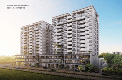 Bedroom Image of 2655 Sq.ft 3 BHK Apartment / Flat for sale in Vishakha Seleqt, Gota Ahmedabad for Rs. 13900000