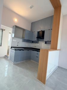 Kitchen Image of 600 Sq.ft 1 BHK Builder Floor for rent in Mylasandra Bengaluru for Rs. 18000