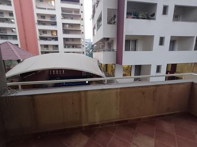 Balcony Image of 1960 Sq.ft 4.5 BHK Apartment / Flat for rent in Mittal Crosswinds, Baner Pune for Rs. 85000