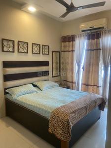 Bedroom Image of 1850 Sq.ft 3 BHK Apartment / Flat for rent in Proviso Sai Proviso Aashlesha, Kopar Khairane Navi Mumbai for Rs. 85000