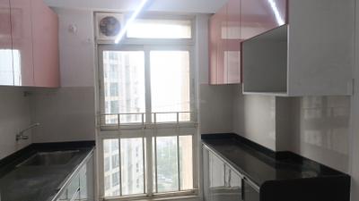Kitchen Image of 910 Sq.ft 2 BHK Apartment / Flat for rent in Vijay Orovia, Hiranandani Estate Thane for Rs. 35000