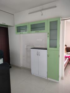 Kitchen Image of 650 Sq.ft 1 BHK Apartment / Flat for rent in Vishal Krishnas Blessing, Hadapsar Pune for Rs. 21000