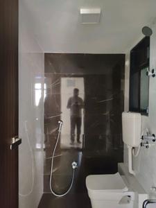 Common Bathroom Image of 450 Sq.ft 1 BHK Apartment / Flat for rent in Vihang Valley, Kasarvadavali Thane for Rs. 18358