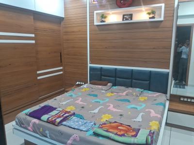 Bedroom Image of 1305 Sq.ft 2 BHK Apartment / Flat for sale in Pushkar Residency, Zundal Ahmedabad for Rs. 6900000