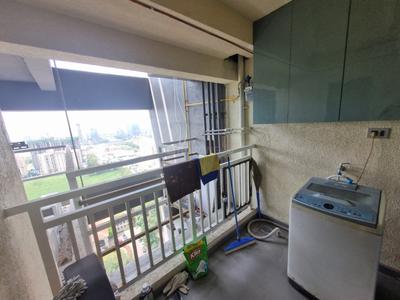 Balcony Image of 1455 Sq.ft 3 BHK Apartment / Flat for rent in Bramhacorp The Collection W2 And W7, Wadgaon Sheri Pune for Rs. 75000