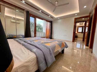 Bedroom Image of 4600 Sq.ft 4 BHK Builder Floor for rent in Panchsheel Park New Delhi for Rs. 500000