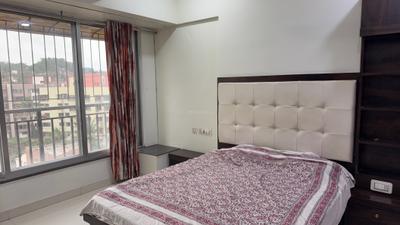 Bedroom Image of 2100 Sq.ft 4 BHK Apartment / Flat for rent in Hiranandani Estate Thane for Rs. 56000