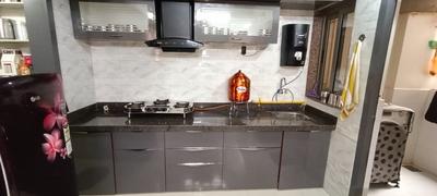 Kitchen Image of 1035 Sq.ft 3 BHK Apartment / Flat for sale in Empire Lavish Square, Kadi Mehsana for Rs. 5200000