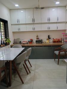 Kitchen Image of 1200 Sq.ft 3 BHK Duplex for rent in Gotri Vadodara for Rs. 35000