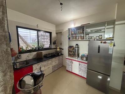 Kitchen Image of 839 Sq.ft 2 BHK Apartment / Flat for sale in K B Rohamare Manomay Dream Home, Adgaon Nashik for Rs. 3500000