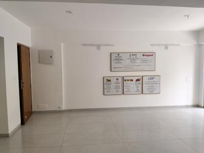 Living Room Image of 1228 Sq.ft 3 BHK Apartment / Flat for sale in Divyajyot Sarang Lakeview, Vaishno Devi Circle Ahmedabad for Rs. 9675000