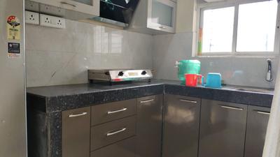 Kitchen Image of 1000 Sq.ft 3 BHK Apartment / Flat for sale in Magnolia Destiny, Chhota Chanpur Kolkata for Rs. 5100000