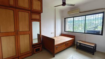 Bedroom Image of 675 Sq.ft 1 BHK Apartment / Flat for rent in Jyoti Complex, Goregaon East Mumbai for Rs. 39000