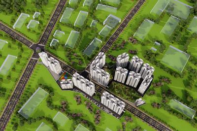 Image of 671 Sq.ft 1 BHK Apartment / Flat for sale in Kalyan East, Kalyan for Rs. 3099000