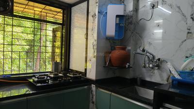 Kitchen Image of 1057 Sq.ft 2 BHK Apartment / Flat for sale in Sanghvi Valley, Kalwa Thane for Rs. 12500000